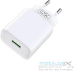 XO CE02D Hálózati töltő QC 3.0 18W 1x USB fehér