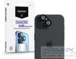  MyScreen Protector Diamond Glass hátsó kameralencse védő edzett üveg - Apple iPhone 15/15 Plus - fekete
