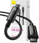 Baseus Tungsten 240w szövet adatkábel extra gyors töltés laptopokhoz is