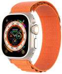  Dux Ducis Apple Watch Ultra stílusú szövet szíj 42/44/49mm narancs