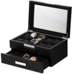 Rothenschild Watch Box RS-2350-20BL for 20 Watches Black, (Watch Box RS-2350-20BL for 20 Watches Black)
