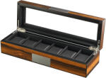 Rothenschild watch box RS-2377-6EB for 6 watches ebony,