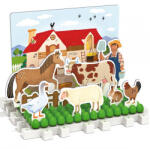 Quercetti Quercetti: Montessori Fermă și pădure biluțe set de joacă 3 bucăți (10621Q)