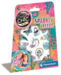 Clementoni Crazy Chic: Sparkly strălucitor set tatuaj - Clementoni (18120C)