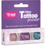 TyToo TyToo: Roz, turquoise și set praf sclipici 3x2, 5ml (CTPS0016)