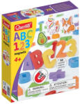 Quercetti Quercetti: ABC + 123 set magnetic 106 bucăți (5465)