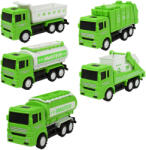 Magic Toys City Truck: Camion de colectare selectivă a deșeurilor în mai multe versiuni 13cm (MKK206349)