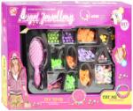 Magic Toys Angel Jewellery: Set de mărgele pentru colier și brățară cu peste 100+ de mărgele și pieptăn (MKK484008)