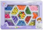 Magic Toys Art&, Fun: Set de bijuterii cu peste 100+ de buline și margele colorate (MKK292407)