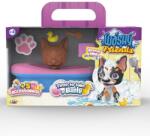 YuMe Washy Friends: Color Reveal Boston Terrier cățeluș cu cadă și accesorii (K02WFS04-03) Figurina