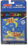 Melissa & Doug Set creativ pentru realizarea gravurilor cu viața marină - Melissa &, Doug (9149)