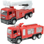 Magic Toys Camion de pompieri: Camion de pompieri cu spatele în două variante de 14cm (MKL479831)