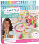 Make It Real Make it Real: set de făcut bijuterie - Neon pom-pom (1313)