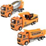 Magic Toys Metal Gear: Vehicule industriale cu roți dentate în diferite variante de 19cm (MKL321827)