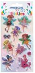 Luna The Littlies: Set de autocolante 3D pufoase cu zâne pe coală de 10x22cm (000646969)