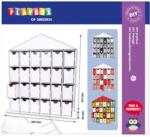 Playbox PlayBox: Calendar de advent DIY cu 24 de compartimente, 44, 5x39x9, 5 cm (2470954)