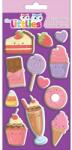 Luna The Littlies: Dulciuri 3D Puffy Stickers set 10x22cm (000646918)