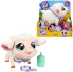 Moose Little Live Pets: Snowie Barika, oaia interactivă cu voce și funcție de mișcare (LLP26476)