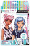 Make It Real Make it Real: caiet schițe cu accesorii - Pop Pastel (3205)