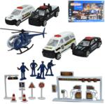 Magic Toys Police Brigade: Set mașină de poliție cu accesorii (MKL384116)