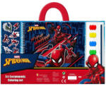 Luna Marvel: Spider-Man caiet de colorat cu acuarele și abțibild (000508061)