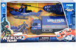 Magic Toys Rescue Team set de joacă poliție cu motor (MKK393513)
