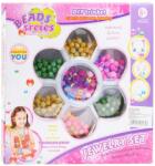 Magic Toys Beads Series: Set de bijuterii cu peste 300 de margele și ață (MKL108932)