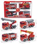 Magic Toys Mașini de pompieri 4 bucăți set (MKL641111)