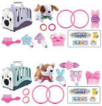 Magic Toys Cute Pet câine suport pentru transport set de joacă două variante (MKM716521)