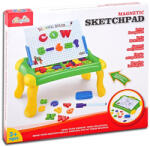 Magic Toys Tablă de desen magnetică cu litere și numere 33cm (MKL044150)