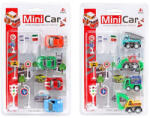 Magic Toys Mini Car: mașinuță set 4 bucăți în două variante diferite (MKM345973)