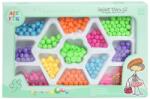 Magic Toys Art&, Fun: Set de bijuterii cu peste 100+ de margele sferice colorate (MKK292398)