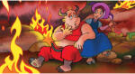 Diafilm Frații Grimm: Cele trei fire de păr de aur ale diavolului diapozitiv (D34105302)