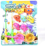 Magic Toys Set de joacă pescuit plastic cu doi bete, și animale de mare (MKL518954)