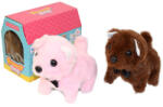 Magic Toys Câine pluș cu sunete care se poate plimba (MKK140172)