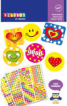 Playbox PlayBox: Pachet de autocolante decorative Smile și emoji, 3 ani, 1000 bucți (2470625)