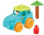 Luna Blocks Maxi: Jeep jucărie creativă set 10 bucăți (000621497)