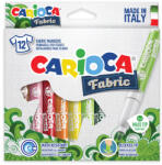 CARIOCA Set markere textil 12 bucăţi - Carioca (40957)