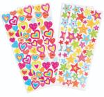 Playbox PlayBox: Set de autocolante cu inimioare și steluțe, 214 bucăți (2471903)