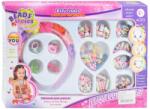 Magic Toys Beads Series: Set de mărgele bijuterii cu peste 200+ de margele colorate cu litere și bentiță (MKK292317)