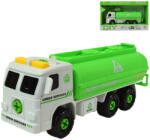 Magic Toys Urban Services: Camion cisternă care se poate dezasambla cu scule si sunet 20cm (MKK440916)