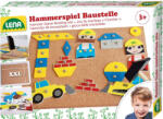 LENA LENA: Set de joc cu placa de plută și ciocan - Construcții (65828)