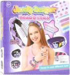 Magic Toys Jewelry Designer: Set de confectionare bentite pentru cap cu margele colorate si accesorii (MKM604786)
