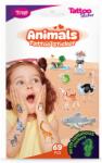 TyToo TyToo: Set de tatuaje temporare cu animale, 69 de bucăți (KOPXX1800011)