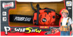 Magic Toys Power Saw drujbă electronică portocalie cu lumină și sunet (MKC532959) Set bricolaj copii