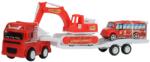 Magic Toys Fire Engine: Camion de pompieri cu vehicule 40cm (MKM312061)