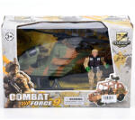 Magic Toys Combat Force 9 elicopter cu figurină acțiune (MKK345381)