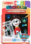 Melissa & Doug Melissa &, Doug: Paw Patrol Marshall Scratch Art joc creativ (33261)
