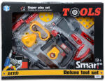 Magic Toys Set uriaș de unelte de jucărie cu bormașină cu percuție (MKE237316) Set bricolaj copii