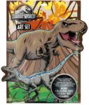 Luna Jurassic World: Set de colorat cu autocolante și 6 carioci (000570967)